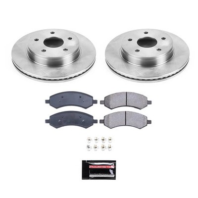 Power Stop KOE2163 Autospecialty By Power Stop 1-Click Daily Driver Brake Kits
