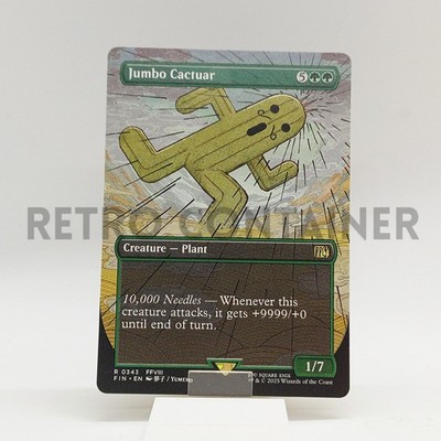 MTG Magic FIN Final Fantasy - 1x EN NM 0343 R Jumbo Cactuar