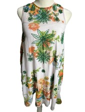Anthropologie Raga Beaded Sequin Dress S Floral Embellished Boho Party NWT