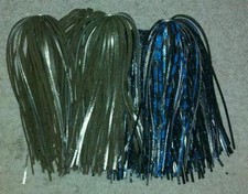 A.C.T. Lures, Punch skirts, Lot of 6, Hand Tied custom bass tackle jig
