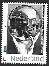 Netherlands 2025-2  Hand with Reflection 1935  MC Escher    mnh u