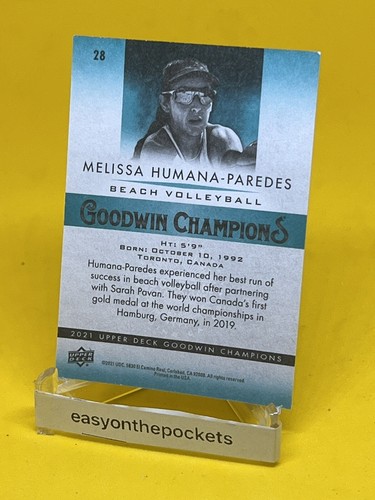 2021 Goodwin Champions Melissa Humana-Paredes #28 - Picture 2 of 2
