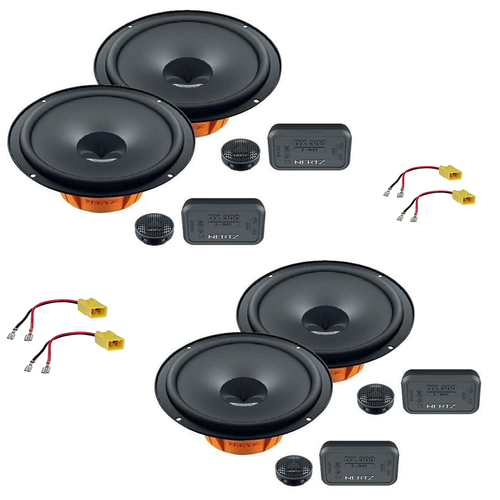 Kit 6 Casse Altoparlanti Hertz per FIAT BRAVO Anteriori K165+Posterior