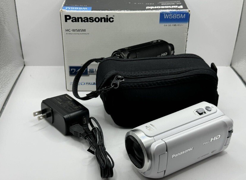 Panasonic HD Video Camera W585M 64Gb White Hc-W585M In Box Panasonic HD Video Camera W585M 64Gb White Hc-W585M In Box