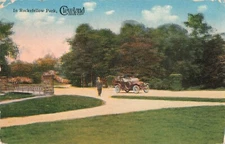 Postcard 1916 In Rockefello Park, Cleveland Sixth City VTG VPC02.