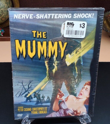 MUMMY DVD CHRISTOPHER LEE PETER CUSING HAMMER VINTAGE HORROR 1959 ...