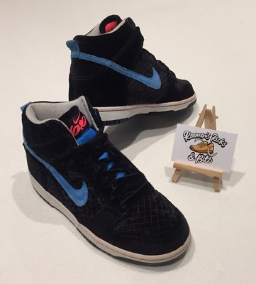 nike dunk high womens black