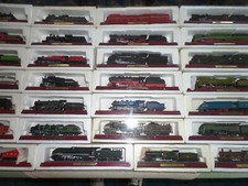 Auswahl Lok Sammlung Atlas Verlag 1:87 Auswahl Standmodell Dampfloks Rarität