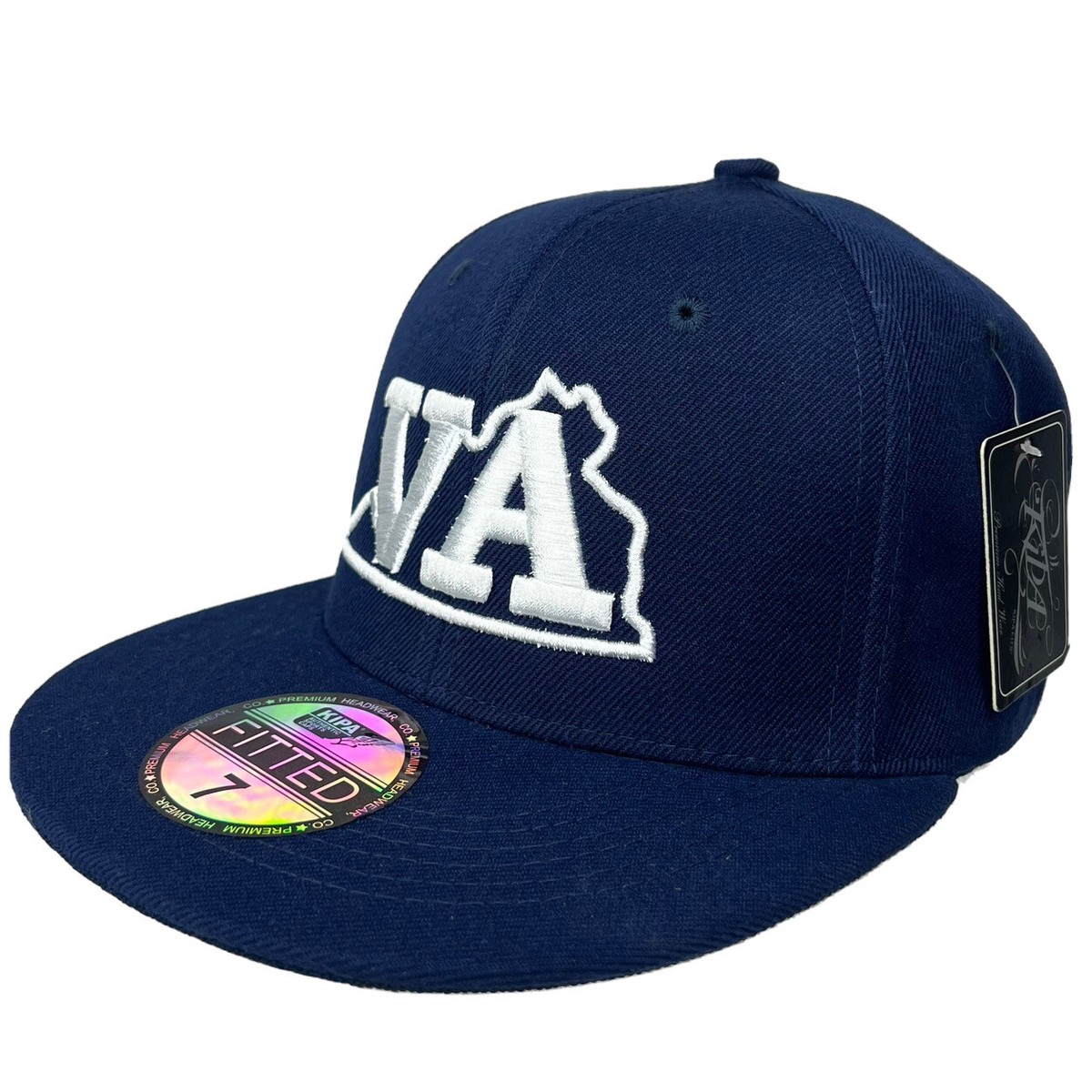 [PAKUA] / ☆ LOGO BALL CAP / BLUE NWT Kipa Premium Headwear Cap Embroidered Virginia VA Blue