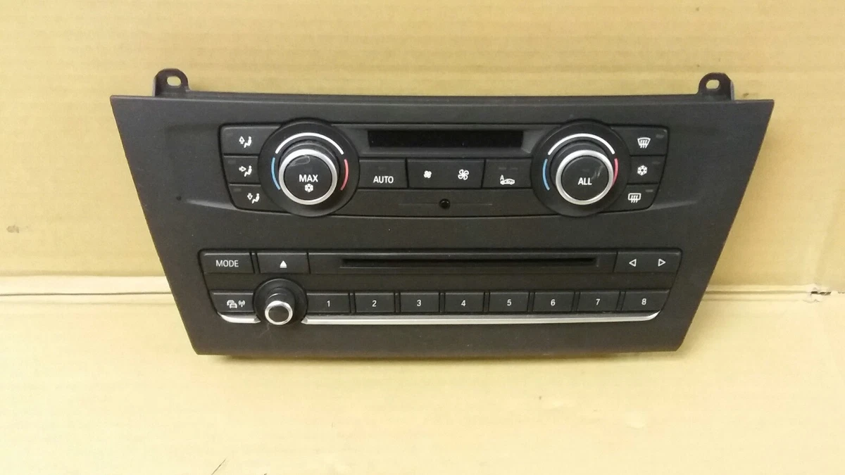 BMW X3 F25 CAR CD HEAD UNIT AND CLIMET CONTROL PANEL UNIT 