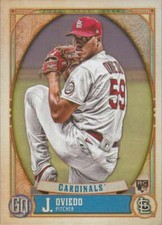 2021 Topps Gypsy Queen #279 Johan Oviedo St. Louis CardinalsRookie 