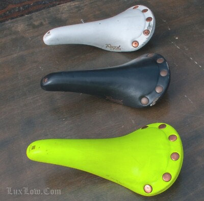 Vintage RoadBike Selle San Marco Girardi Regal SADDLE Leather