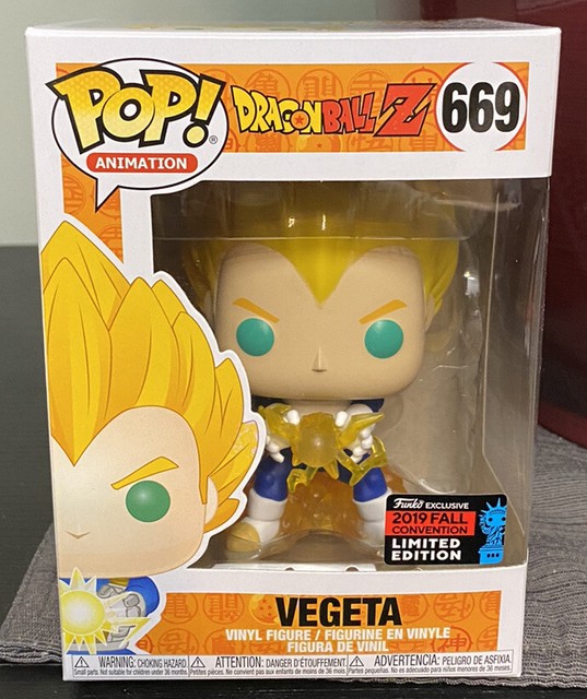 NYCC 2019 Funko Pop Vegeta Final Flash Dragon Ball Z 669 Shares HT for sale online | eBay