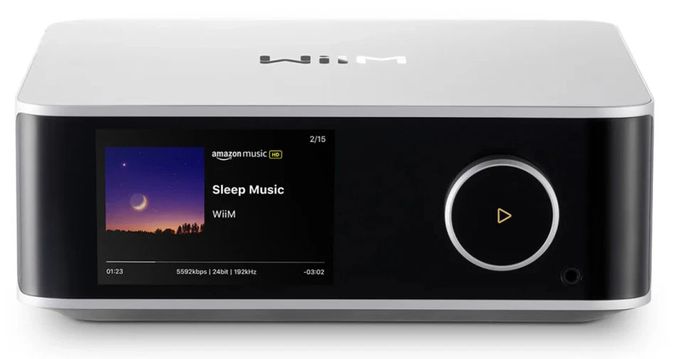 Wiim Ultra Argento Audio HiFi Streamer Streaming Audio High-Res High-End WiFi
