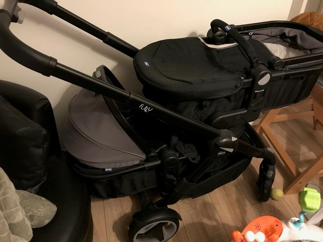 chicco fully twin stroller