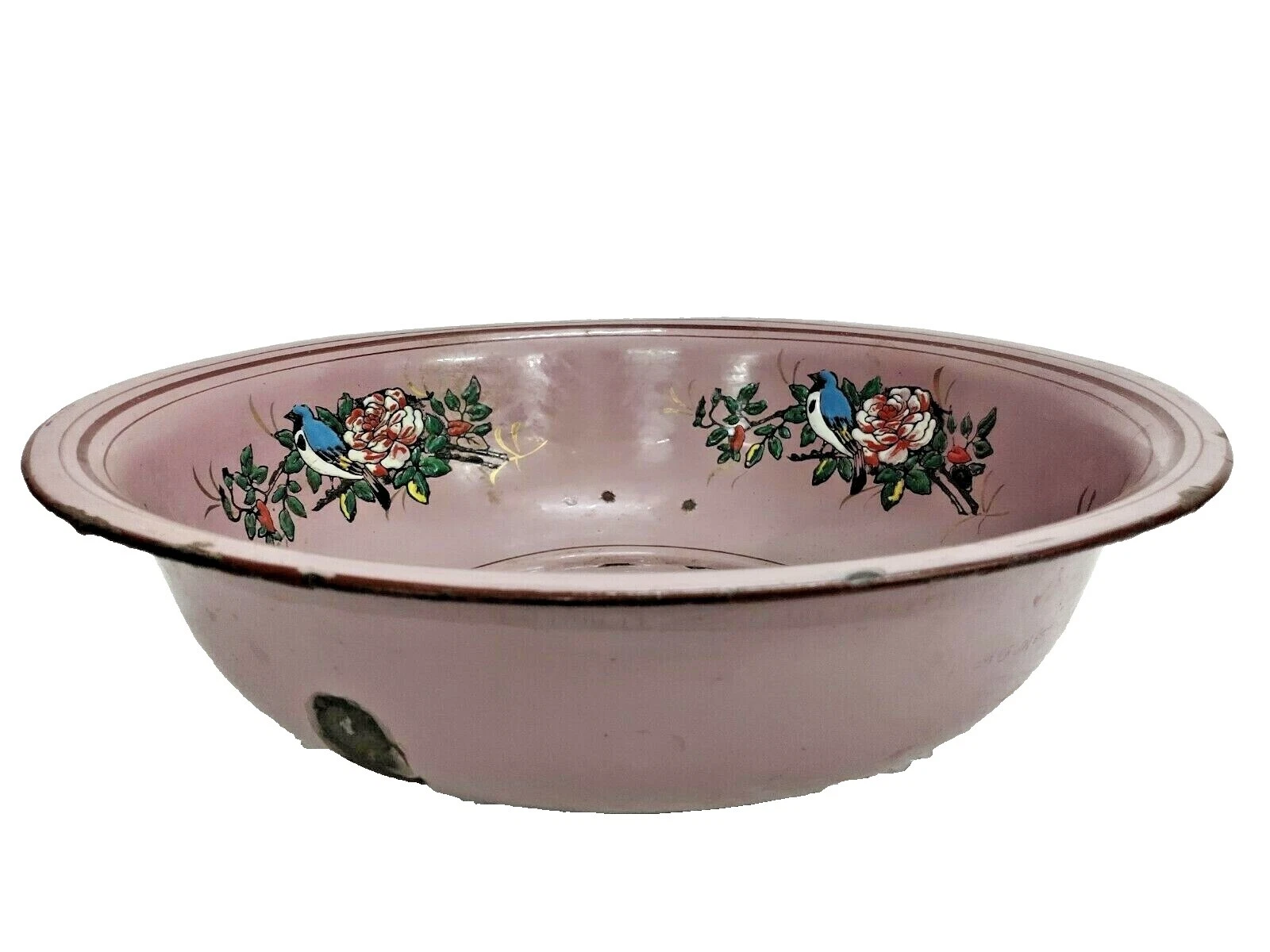 Tazón de hierro de antigüedades de Asia