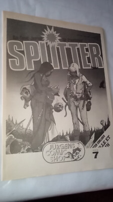 Splitter Verlag, 1992, publisher brochure 7, preview, accessories for the comics