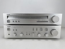 Yamaha T-550 Stereo Tuner / A-550 Stereo Amplifier Set - Serviced