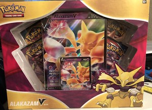 Pokemon Tcg Alakazam V Box New Never Opened Ebay