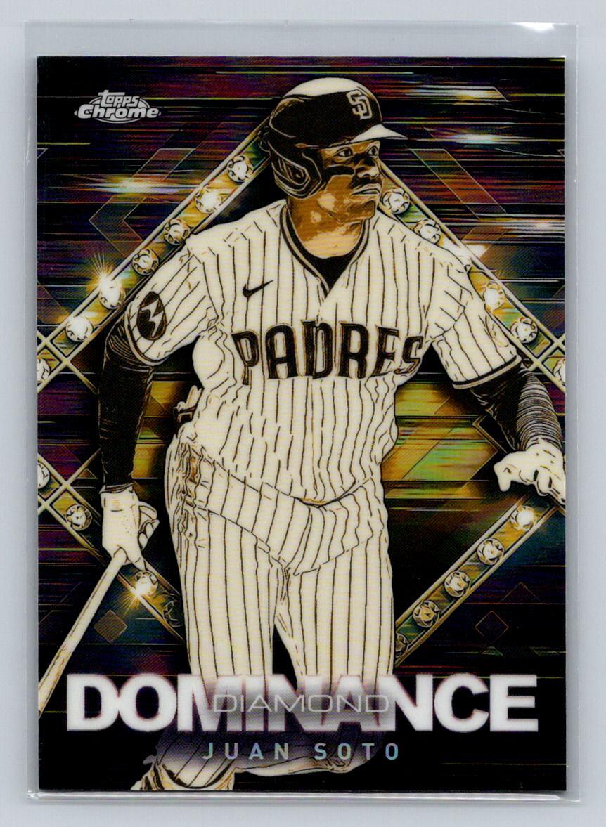 2023 Topps Chrome Update #DD-10 Juan Soto -Diamond Dominance- Padres