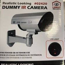 Linkit Security Dummy CCTV Camera Outdoor Round