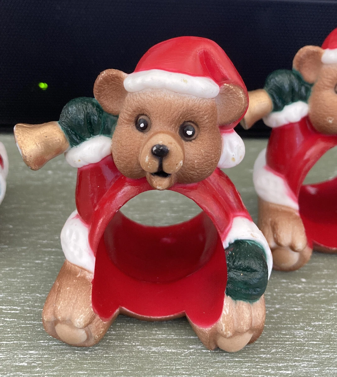 Bear napkin rings sale