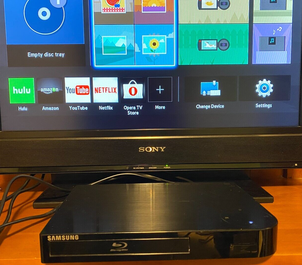Samsung BluRay Movie Streaming Player Model BDH5100 *TESTED* No