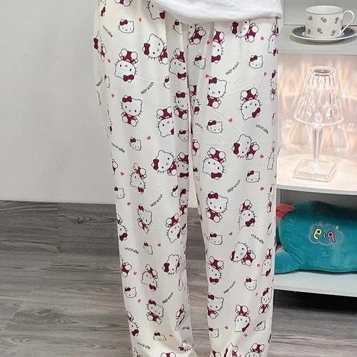 KT Cinnamoroll Kuromi My Melody Pochacco Women Pajama Pant Home Trousers - Picture 18 of 30