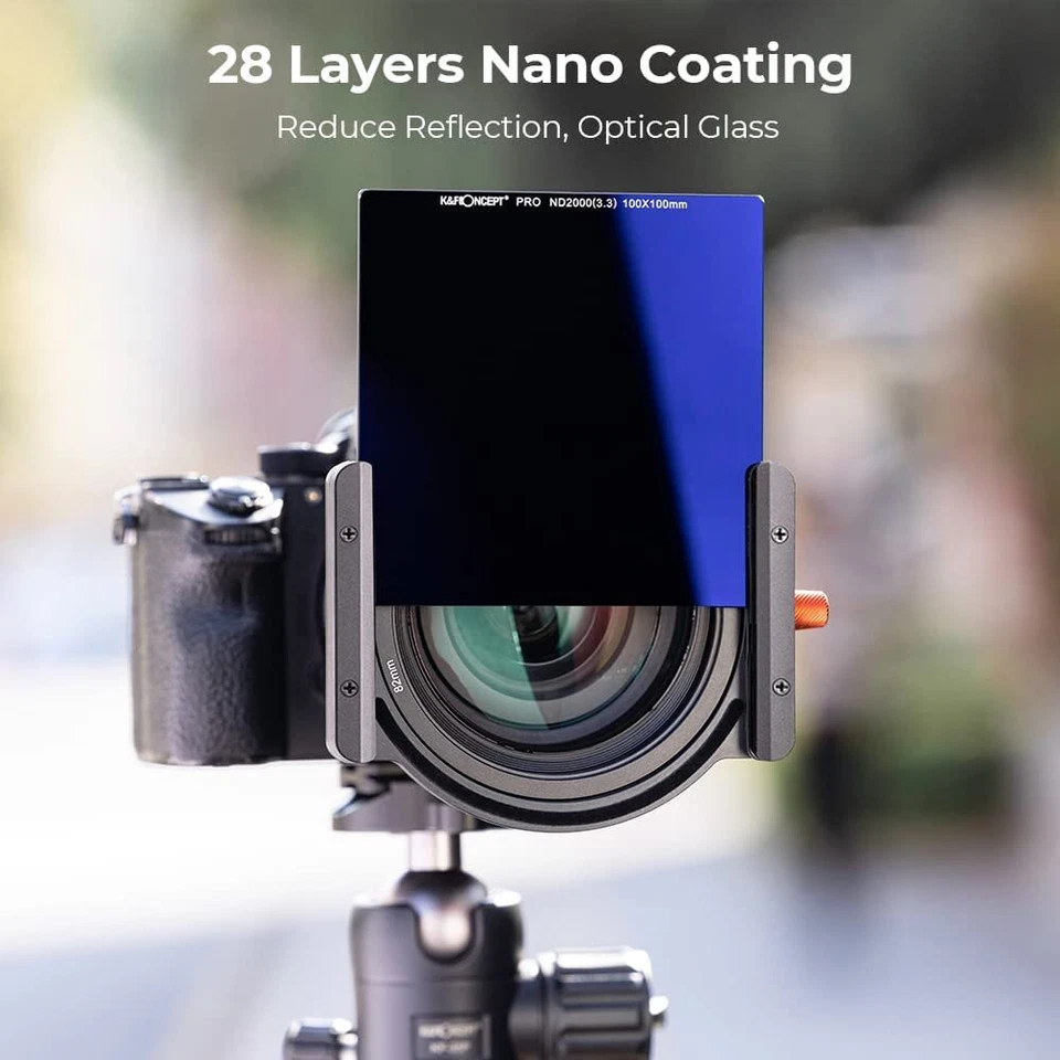 K&F Concept 100x100mm Square Neutral Density Filter Nano X Multi-Layer Coatings - Image 4 of 4