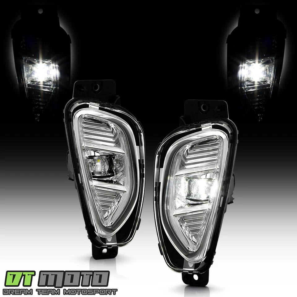 Luces antiniebla LED para parachoques Ford Escape 2020-2022 luces de conducción con interruptor izquierda+derecha Foto 2 de 4