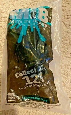 1998 / 2002 MEN IN BLACK BLACK BURGER KING KIDS MEAL TOY - U PICK