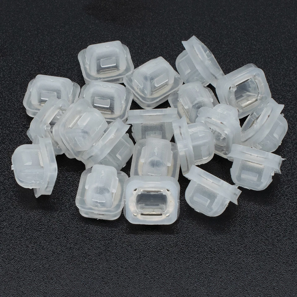 20 piezas. Para BMW E46 E90 E91 E92 E93 X5 Clips Retenedor de moldura de puerta con inserto de metal Foto 3 de 4