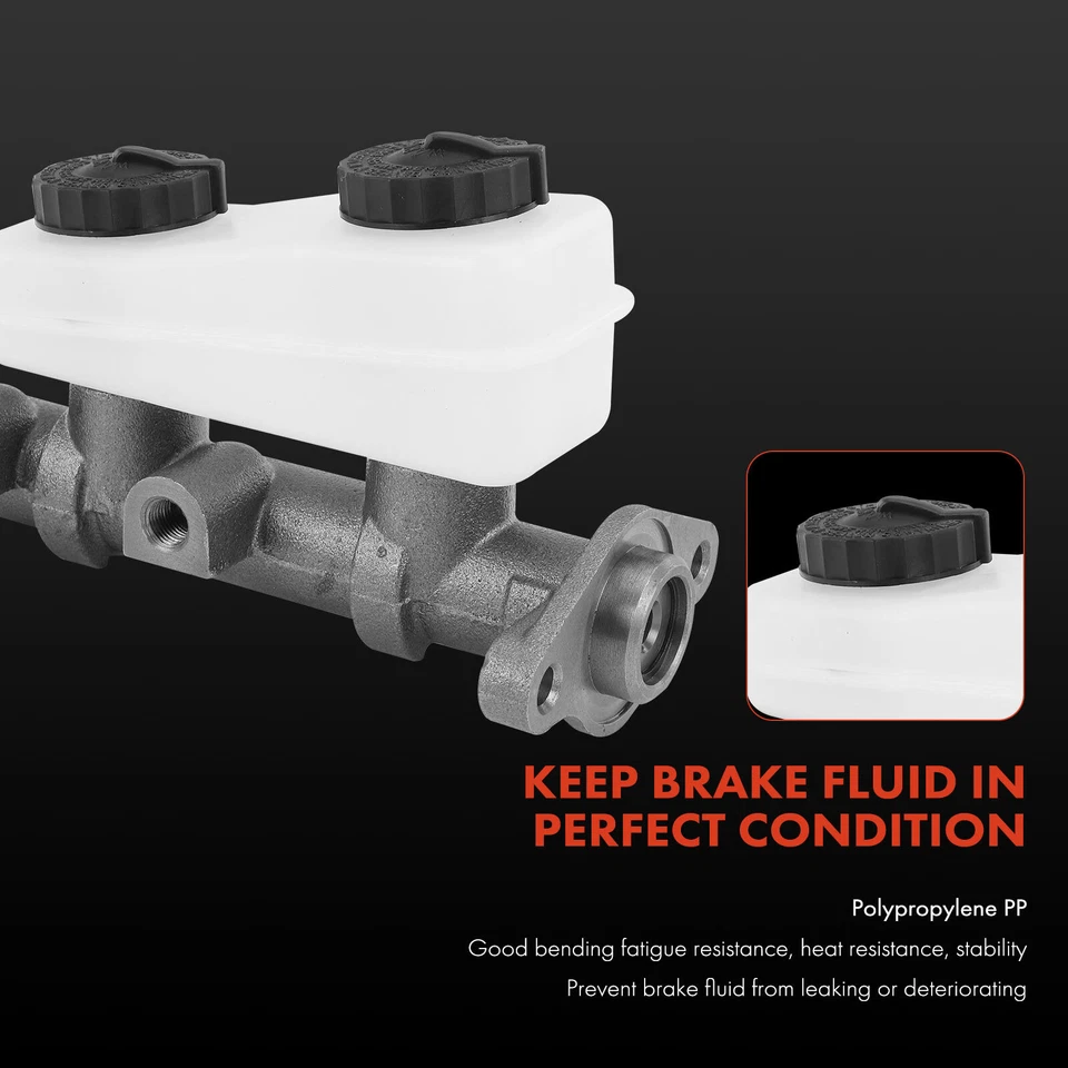 Cilindro maestro de freno con depósito para Dodge Dakota 1987 1988 1989 1990 1991-1993 Foto 3 de 4