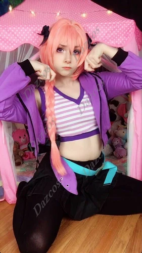 DAZCOS Cosplay Outfit Costumes with Belt and Headwear