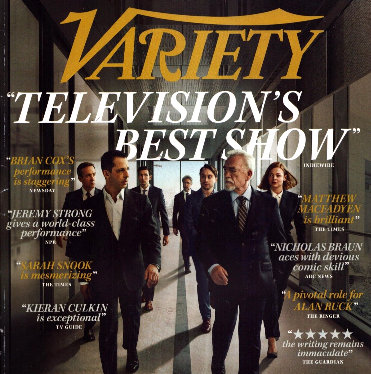 Variety Magazine November 2021 Penelope Cruz Succession HBO TV