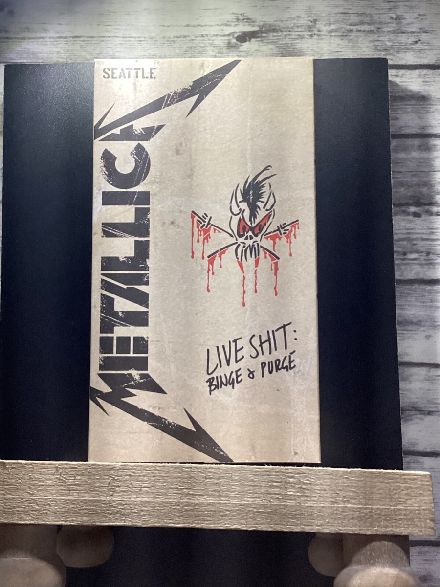 Live Shit: Binge & Purge [Box] by Metallica (CD, Nov-1993, 3 Discs