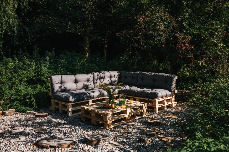 Coussins pour palettes, siège, dossier, appui, canapé jardin PPI - Photo 2/4