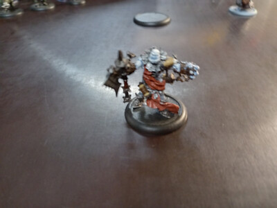 Warmachine Hordes Trollkin Madrak Ironhide Warlock Metall