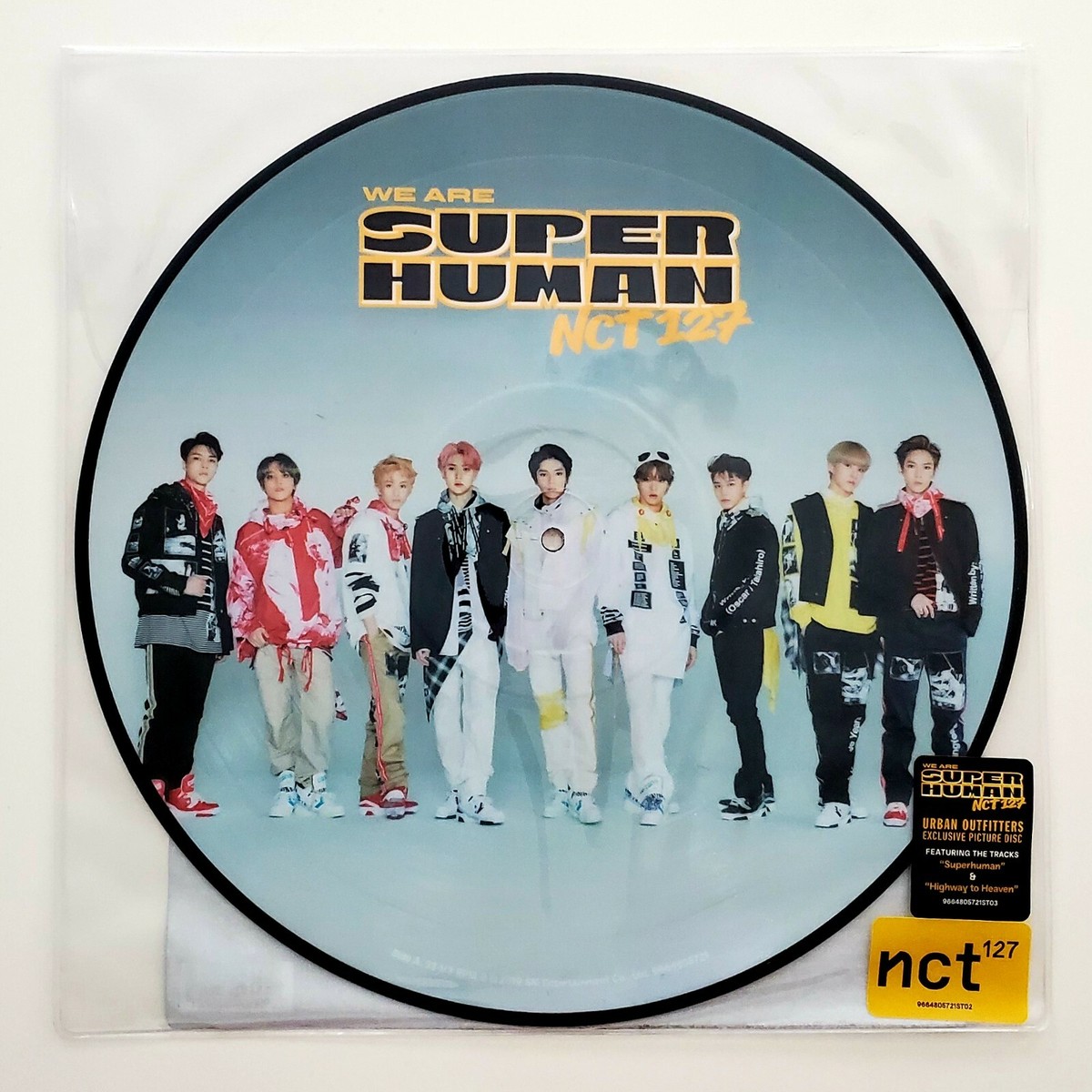 NTC127 - We Are Superhuman Pic Disc Album Record Vinyl LP Urban