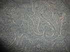 2-Custom made Queen Pillow Shams Queen blue/cream paisley braid trim 29x 18 — photo 5