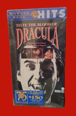 Taste the Blood of Dracula (VHS, 1998) Christopher Lee   New Sealed 