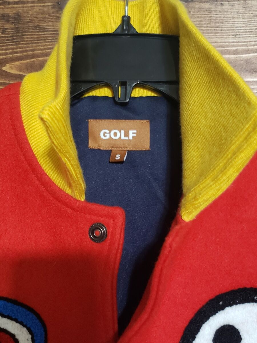 Tyler the Creator Golf Primary Varsity Jacket Concert Tyler the Creator Golf Primary Varsity Jacket Concert