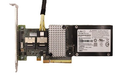 LSI SAS 9260-8i MegaRAID PCIe2 X8 RAID Controller 6Gb/s