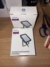 2 X Philips 107726156  Ledinaire LED Floodlight 10W 1050lm 4000K IP65 