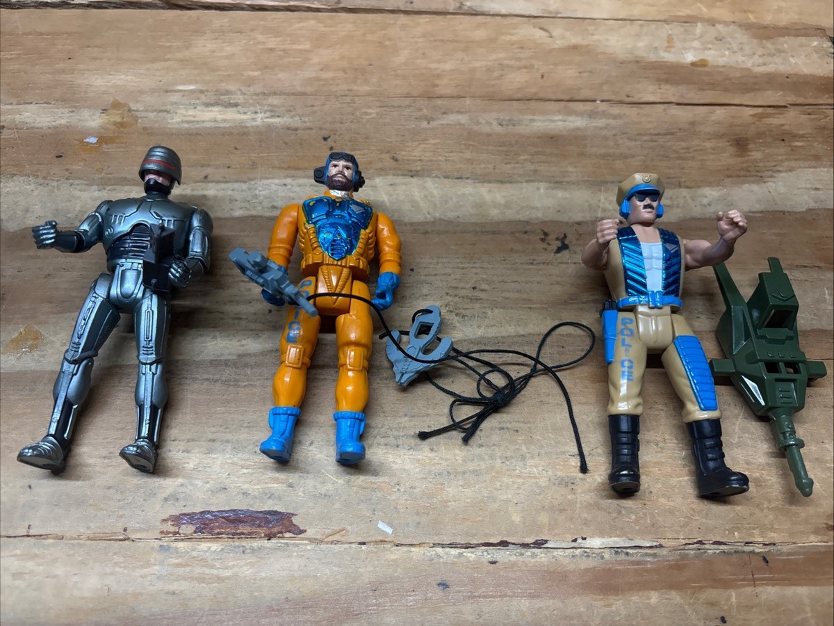 88's Kenner@未開封ヴィンテージ ROBOCOPウルトラポリスリーダ 3 Vintage 1988 Kenner RoboCop and the Ultra Police Action Figures