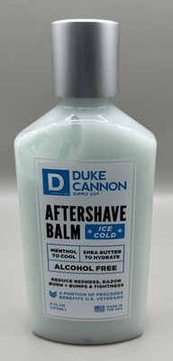 Duke Cannon After-Shave Balm - Ice Cold - 6oz/180mL New No Box