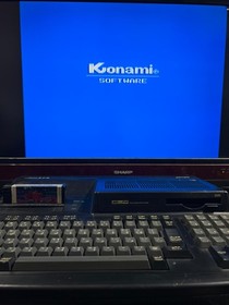 MSX 2 Sanyo Wavy Computer AX370 sakhr al Alamiah صخر - Arabic & English Vintage