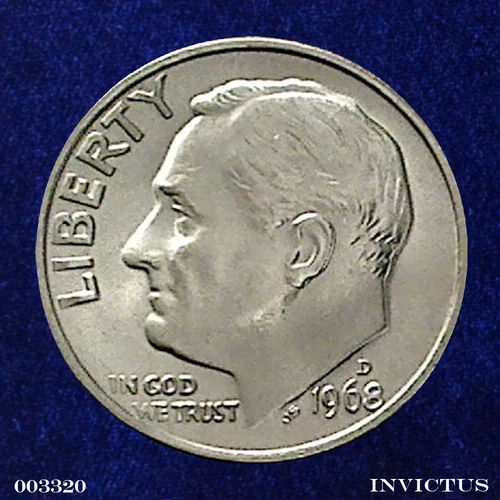 1968-D Roosevelt Dime (Brilliant & Uncirculated)