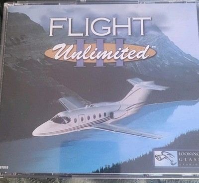Flight Unlimited III (PC, 1999) Simulator Eidos Retro PC CD-Rom Y2k