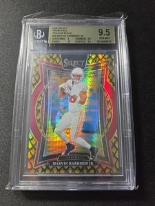 2024 Panini Select Concourse Marvin Harrison Jr. Gold Dragon Scale  2/10